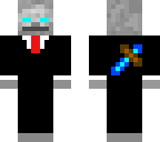 skeleton in a suit