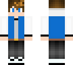 white and blue