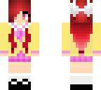 yuki with red hair