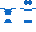 blue dress base