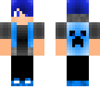blue hoodie