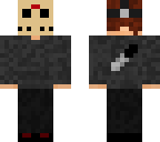 boy with jason's mask