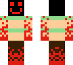 chara from undertale with hell fire magic