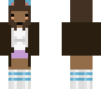 chibi girl in pj's