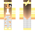 cute girl yellow