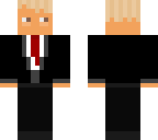 donald in suit