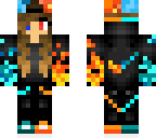 fire and water girl