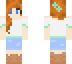 ginger summer girl