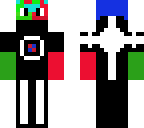 green and red arm