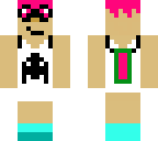 inkling girl splatoon 2 pink hair