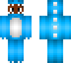 light blue dinosaur