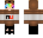 nutella rainbow hair
