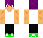purple hair