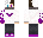 purple half human