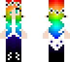 rainbow girl