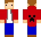 red jacket