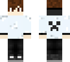 white hoodie boy