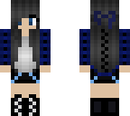 blue girl