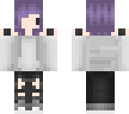 cute evil purple