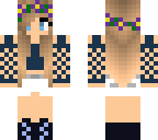 edit of casual girl