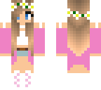 edit of flower crown girl