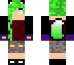 green wolf girl