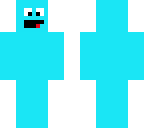 light blue man