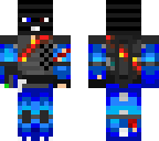 my dino skin but its a robber now xd