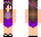 purple floral
