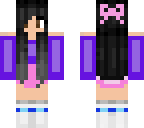 purple girl