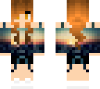 sunset girl