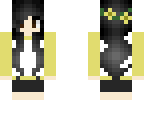 yellow flower girl