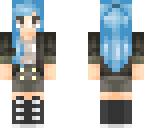 blue haired