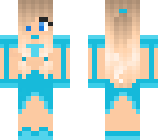 blue party girl