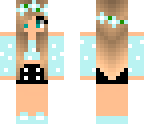 blue summer girl