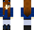 blue wolf girl