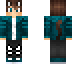 cute cat boy blue sweater