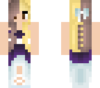 formal galaco purple and blue dress