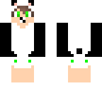 green baby panda