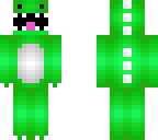 green dinosour