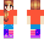 normal fire girl