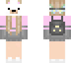 pink polar bear