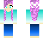 purple hair girl