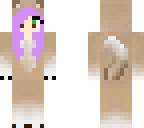 purple haired wolf