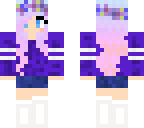 purple shirt recolored flower child
