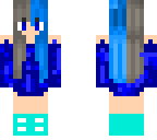 blue girl