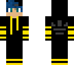 blue haired cuteboy