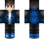 blue hoodie