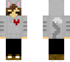 frisk in a cat sweater