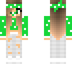 green baby bandana girl